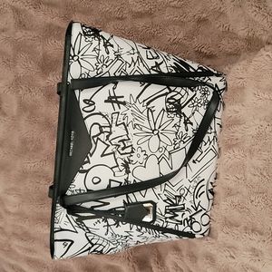 Michael Kors LARGE WHITNEY TOTE - GRAFFITI PRINT
